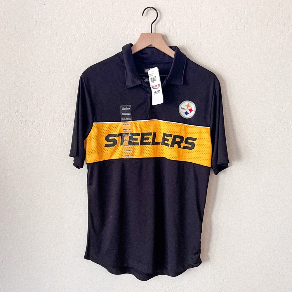 NWT NFL Pittsburgh Steelers polo